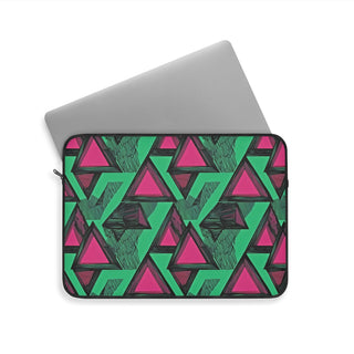 Neon Triangles - Laptop Sleeve