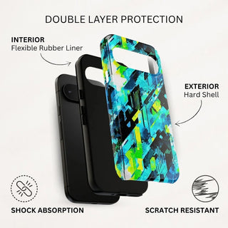 Neon Ascent - Pixel Tough