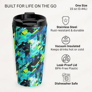 Neon Ascent - Travel Mug