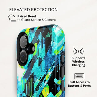 Neon Ascent - iPhone MagSafe