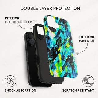 Neon Ascent - iPhone Tough