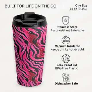 Neon Blaze - Travel Mug