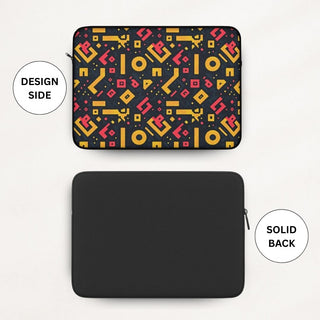 Neon Glyphs - Laptop Sleeve