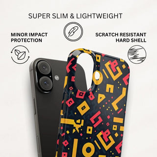 Neon Glyphs - iPhone Slim