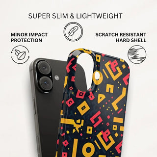 Neon Glyphs - iPhone Slim