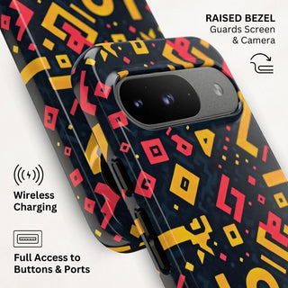 Neon Glyphs - Pixel Tough