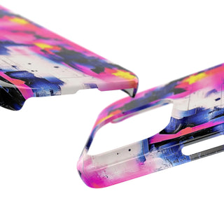 Neon Grid - iPhone Slim