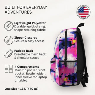 Neon Grid -  Backpack