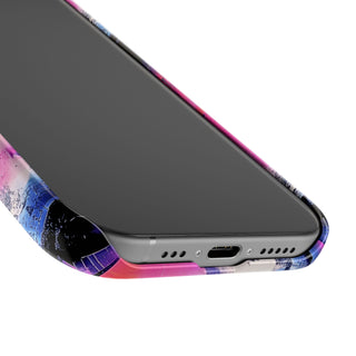 Neon Grid - iPhone Slim