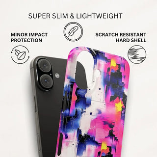 Neon Grid - iPhone Slim