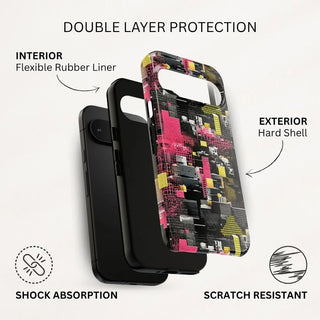 Neon Gridlock - Pixel Tough