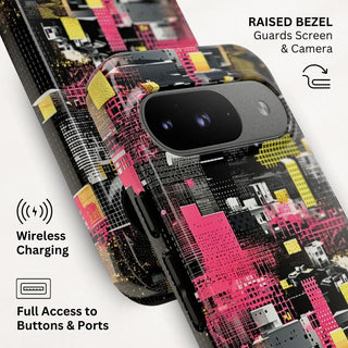 Neon Gridlock - Pixel Tough