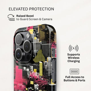 Neon Gridlock - iPhone Slim