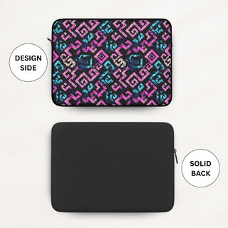 Neon Maze - Laptop Sleeve