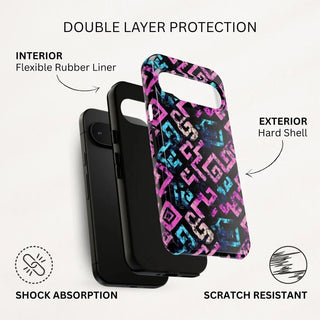 Neon Maze - Pixel Tough