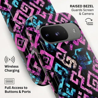 Neon Maze - Pixel Tough