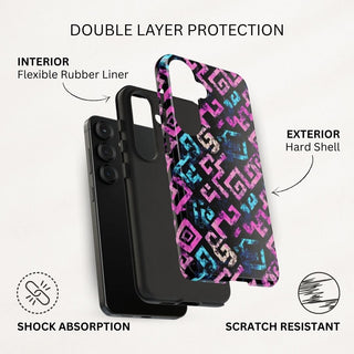 Neon Maze - Galaxy Tough