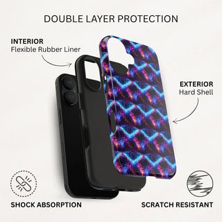 Neon Rift - iPhone Tough