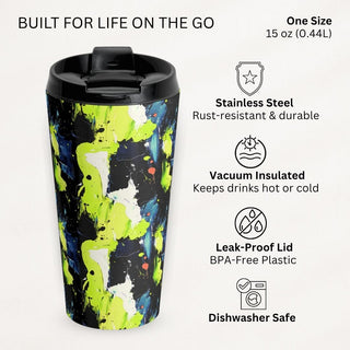 Neon Surge - Travel Mug