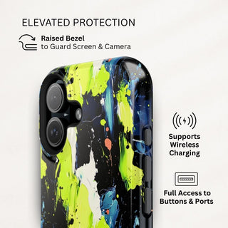 Neon Surge - iPhone Tough