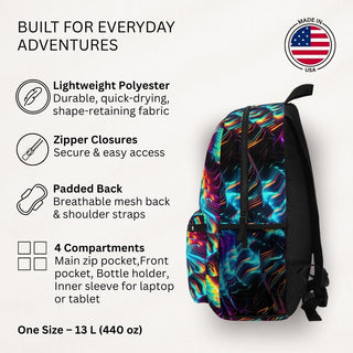 Neon Terrain - Backpack