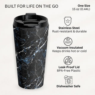 Obsidian Veil - Travel Mug