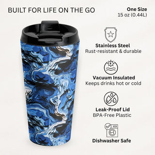 Oceanic Layers - Travel Mug