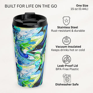 Oceanic Surge - Travel Mug