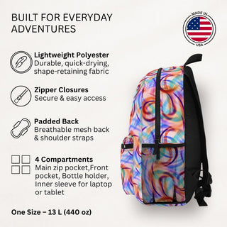 Pastel Waves - Backpack