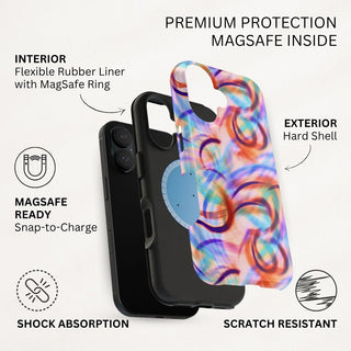 Pastel Waves - iPhone MagSafe