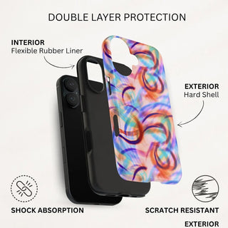 Pastel Waves - iPhone Tough