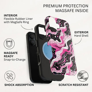 Pink Surge - iPhone MagSafe