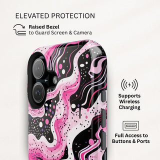 Pink Surge - iPhone Tough