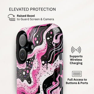 Pink Surge - iPhone Tough