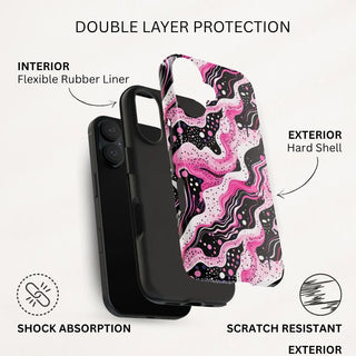 Pink Surge - iPhone Tough