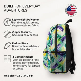 Pixel Waves - Backpack