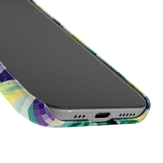 Pixel Waves - iPhone Slim