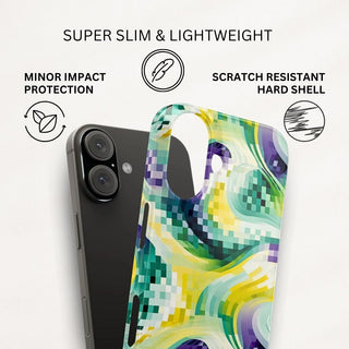 Pixel Waves - iPhone Slim