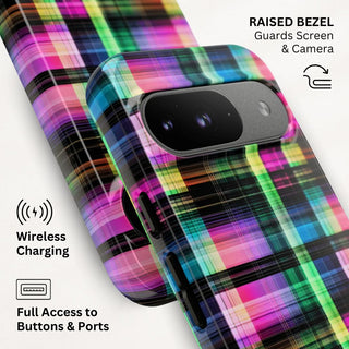 Prismatic Grid - Pixel Tough