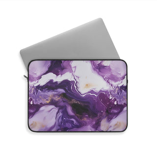 Purple Marbled - Laptop Sleeve
