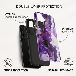 Purple Marbled - Galaxy Tough