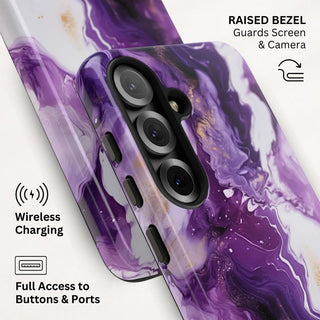 Purple Marbled - Galaxy Tough