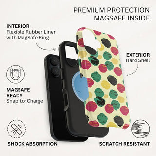 Retro Dots - iPhone MagSafe