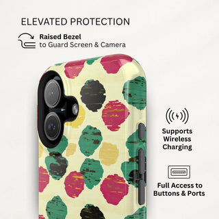 Retro Dots - iPhone Tough