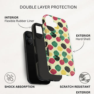 Retro Dots - iPhone Tough