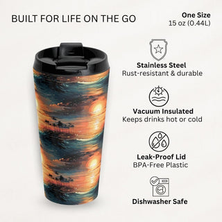 Riviera Blaze - Travel Mug