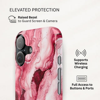 Rosé Swirl - iPhone Slim