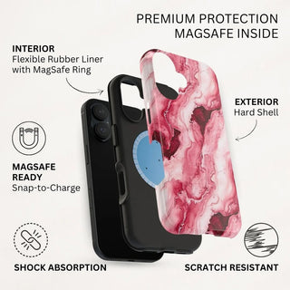 Rosé Swirl - iPhone MagSafe