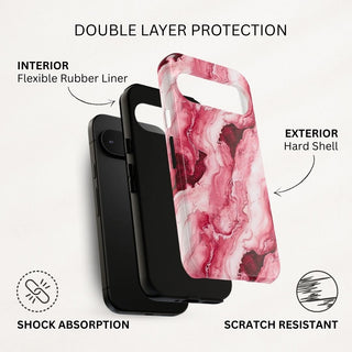 Rosé Swirl - Pixel Tough