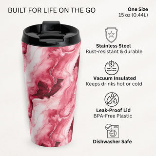 Rosé Swirl - Travel Mug